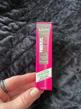 NYX Brow Product in Taupe with Bright Pink Box